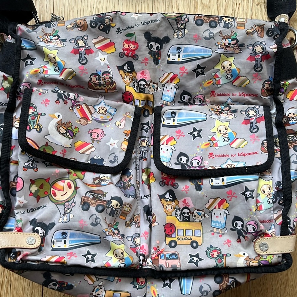 Tokidoki For Lesportsac Ciao Ciao Print Crossbody Messenger